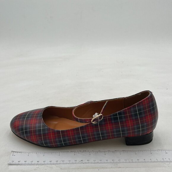 FYS  Round Toe Mary Janes Cute Slim Strap Ballet Flats Comfy Walking School Off - Picture 1 of 7